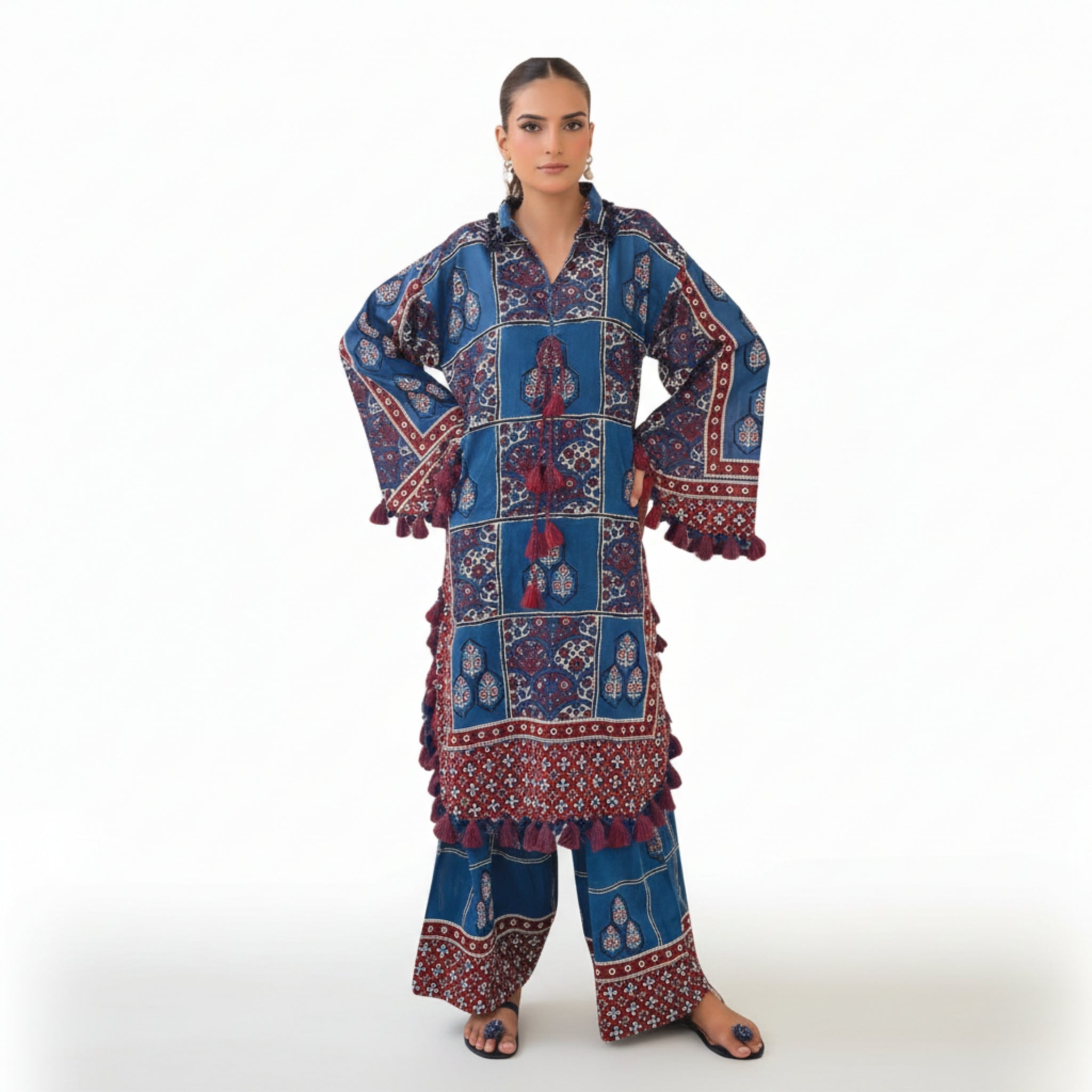 Gul Ahmed Summer Lawn Co-ord Set - Vol 1
