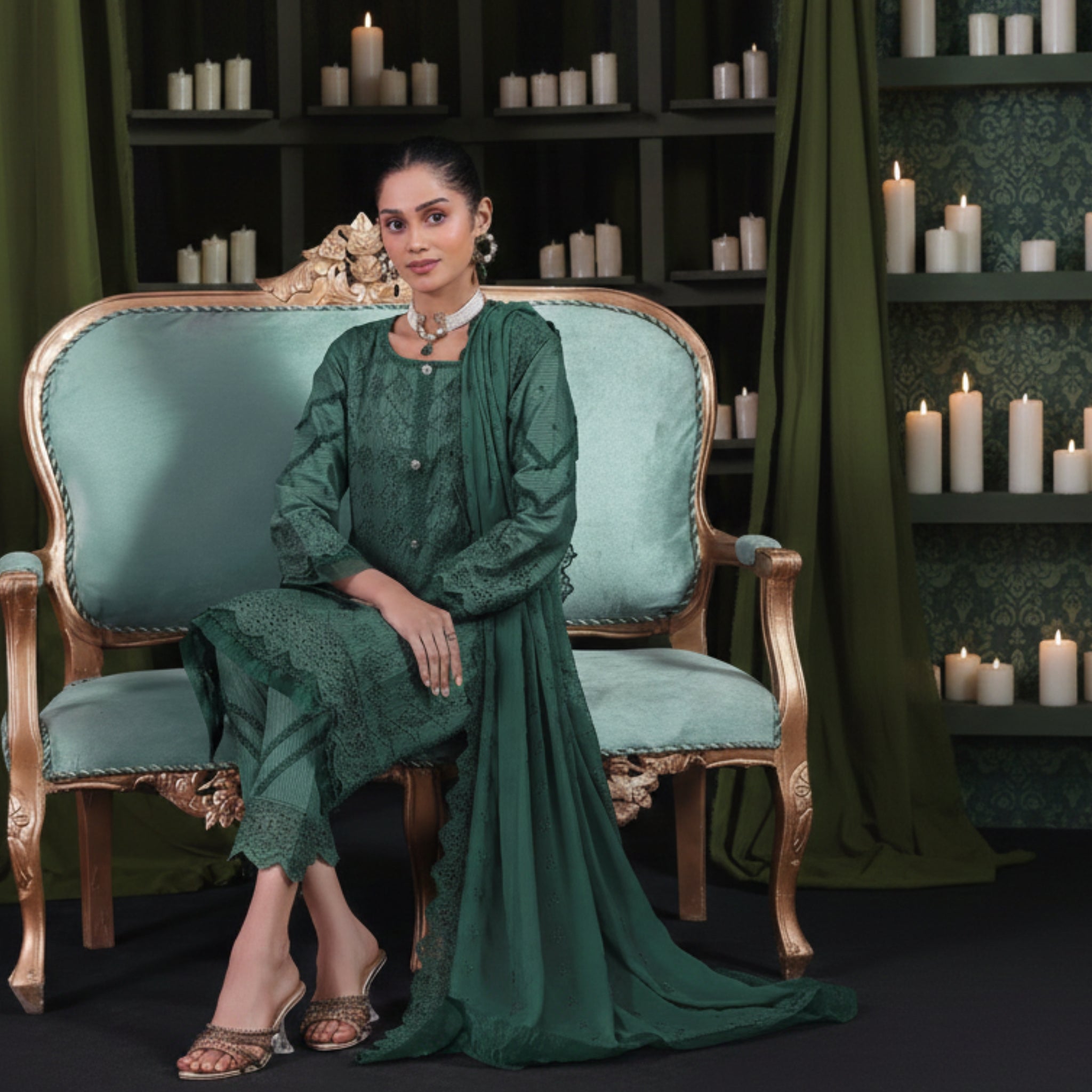 Neelofar Luxury Chikankari Collection - Style 3