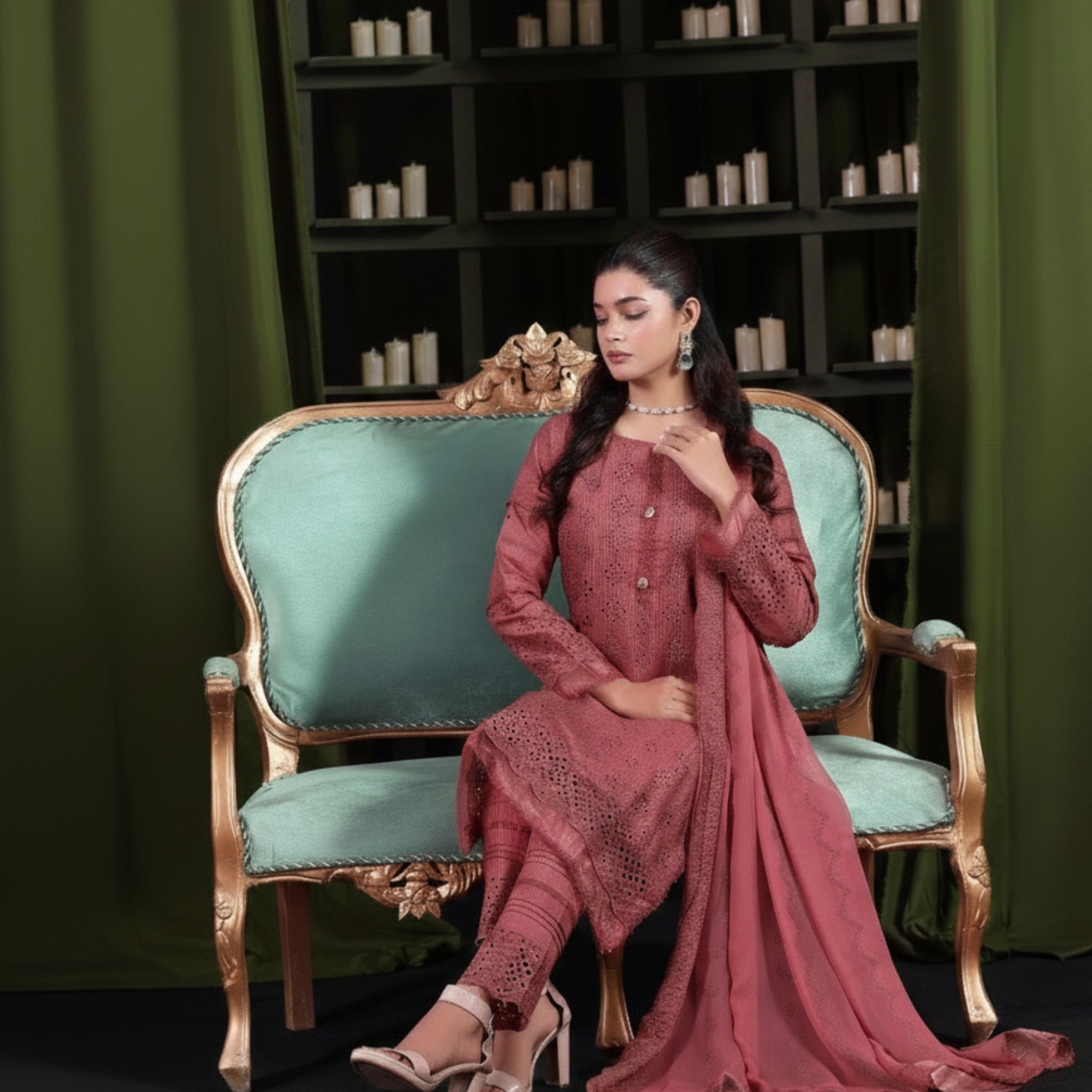 Neelofar Luxury Chikankari Collection - Style 2