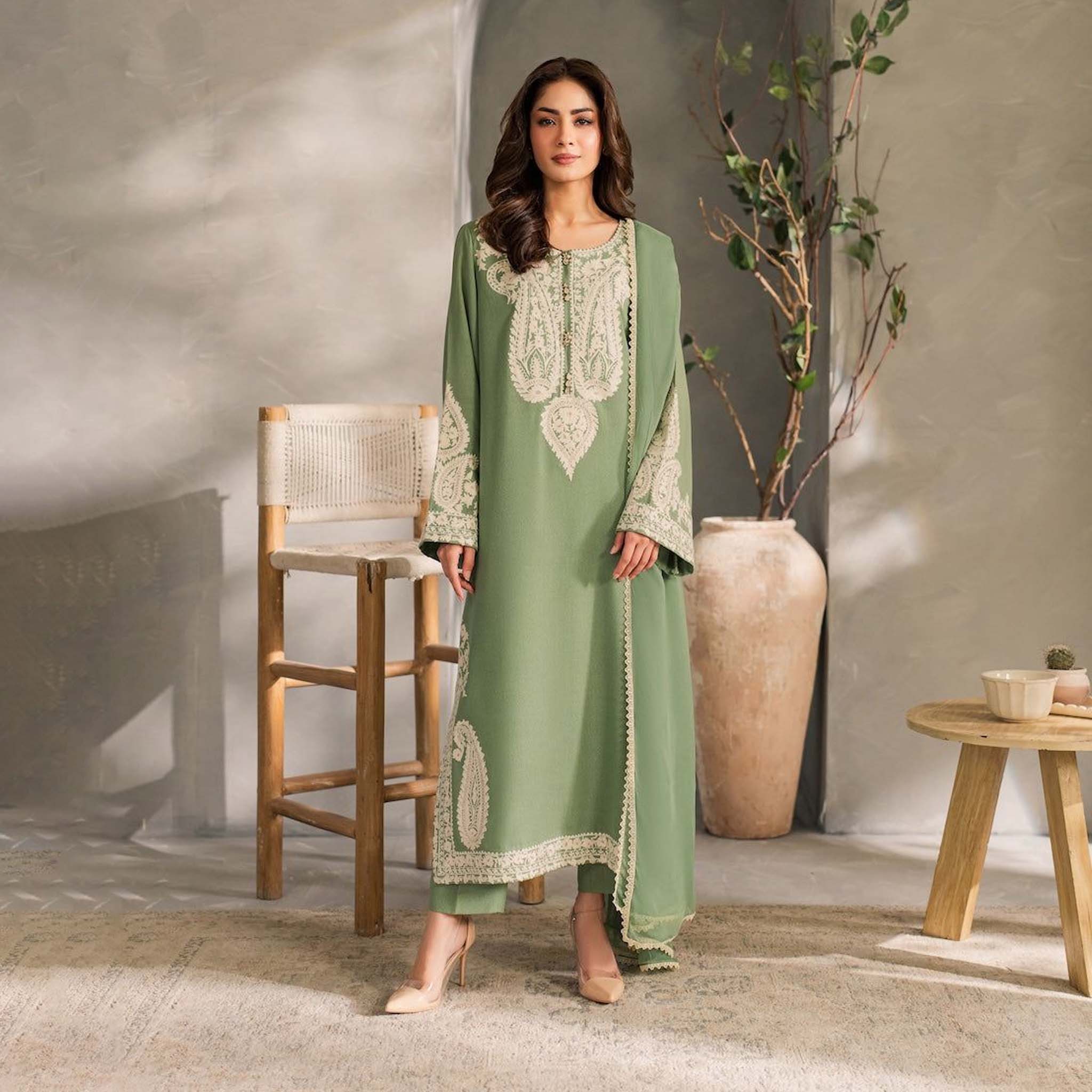 Mirana Best Quality Pure Airjet Lawn 3PC