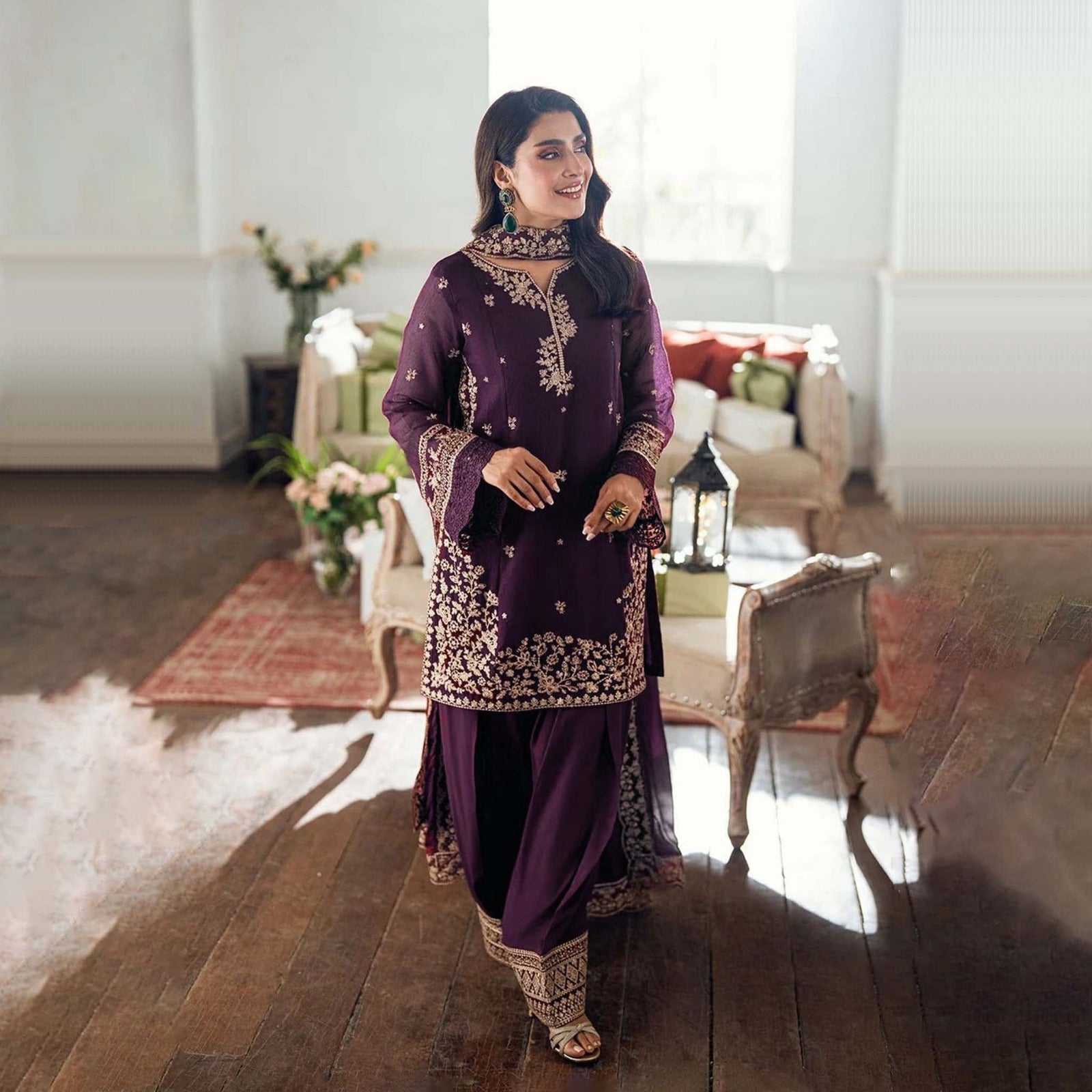 Azure Best Quality Airjet Lawn - Unstitched