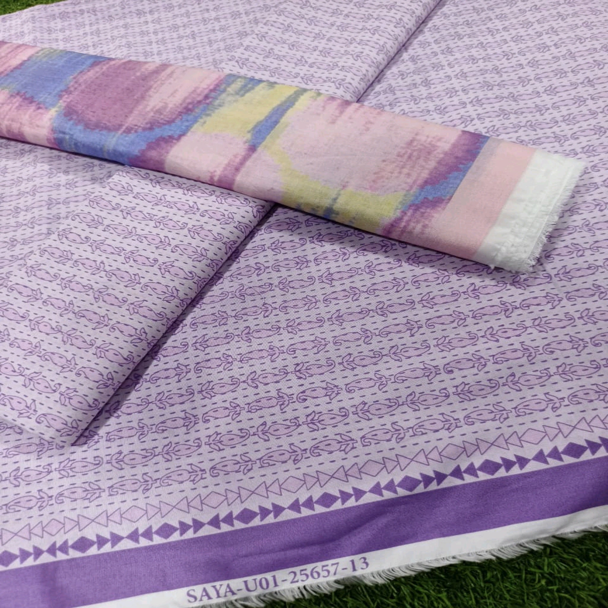 Saya Lawn Digital Print Suit - Volume 3-18