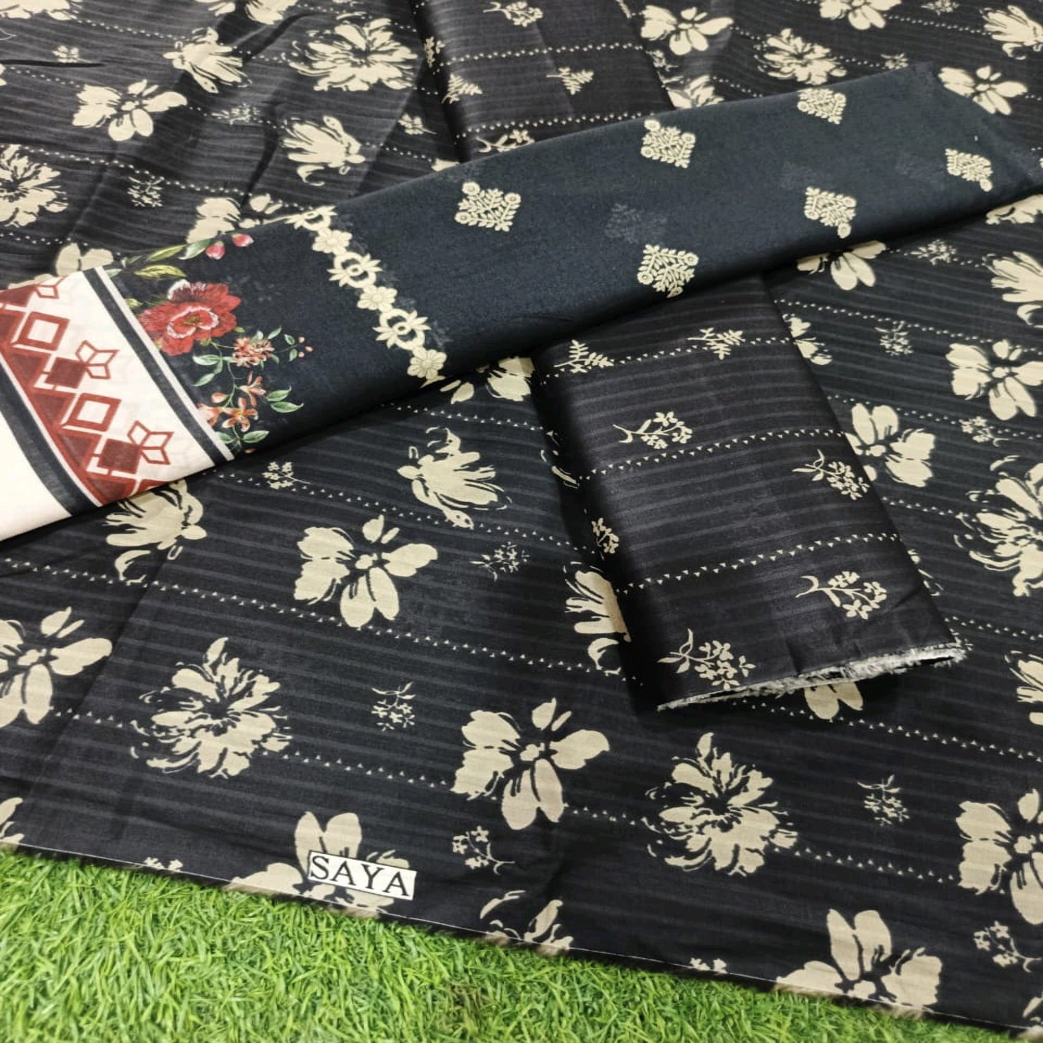 Saya Lawn Digital Print Suit - Volume 3-1